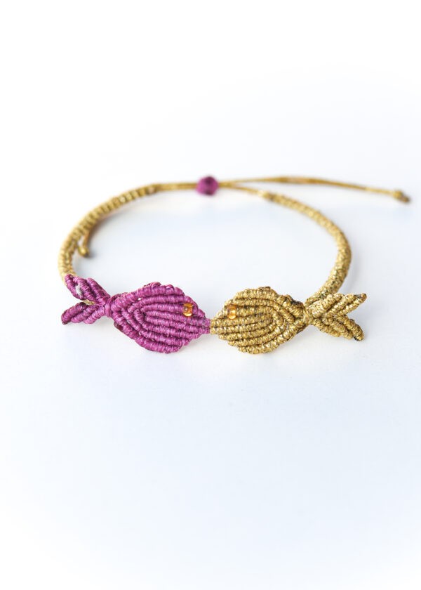 Kiss to Kiss fishes bracelet